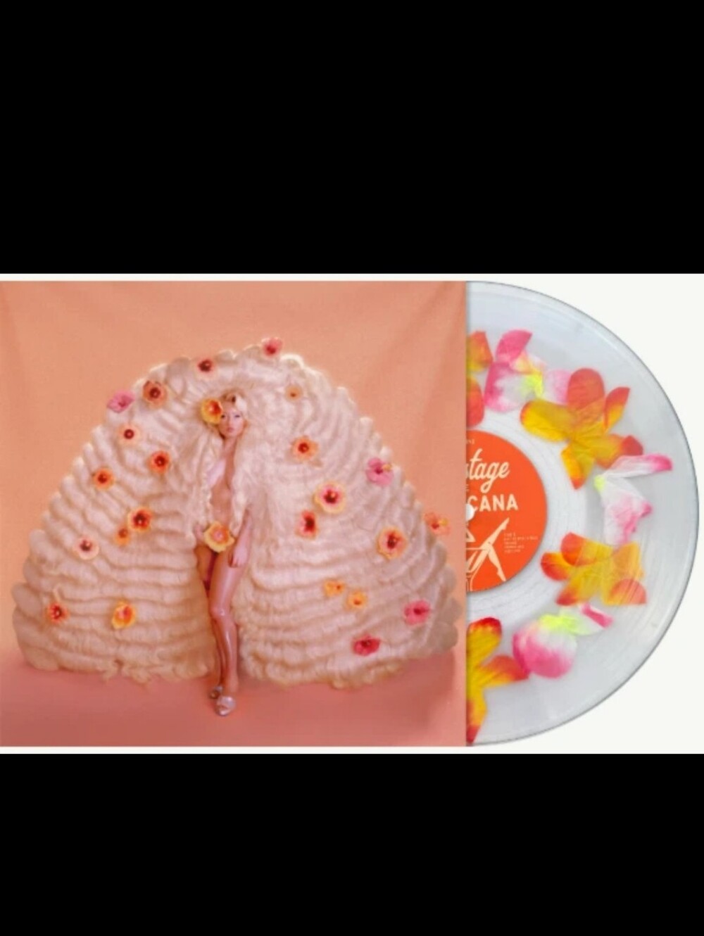 Remy Bond Backstage At The Tropicana Bad World FLOWER FILLED Vinyl